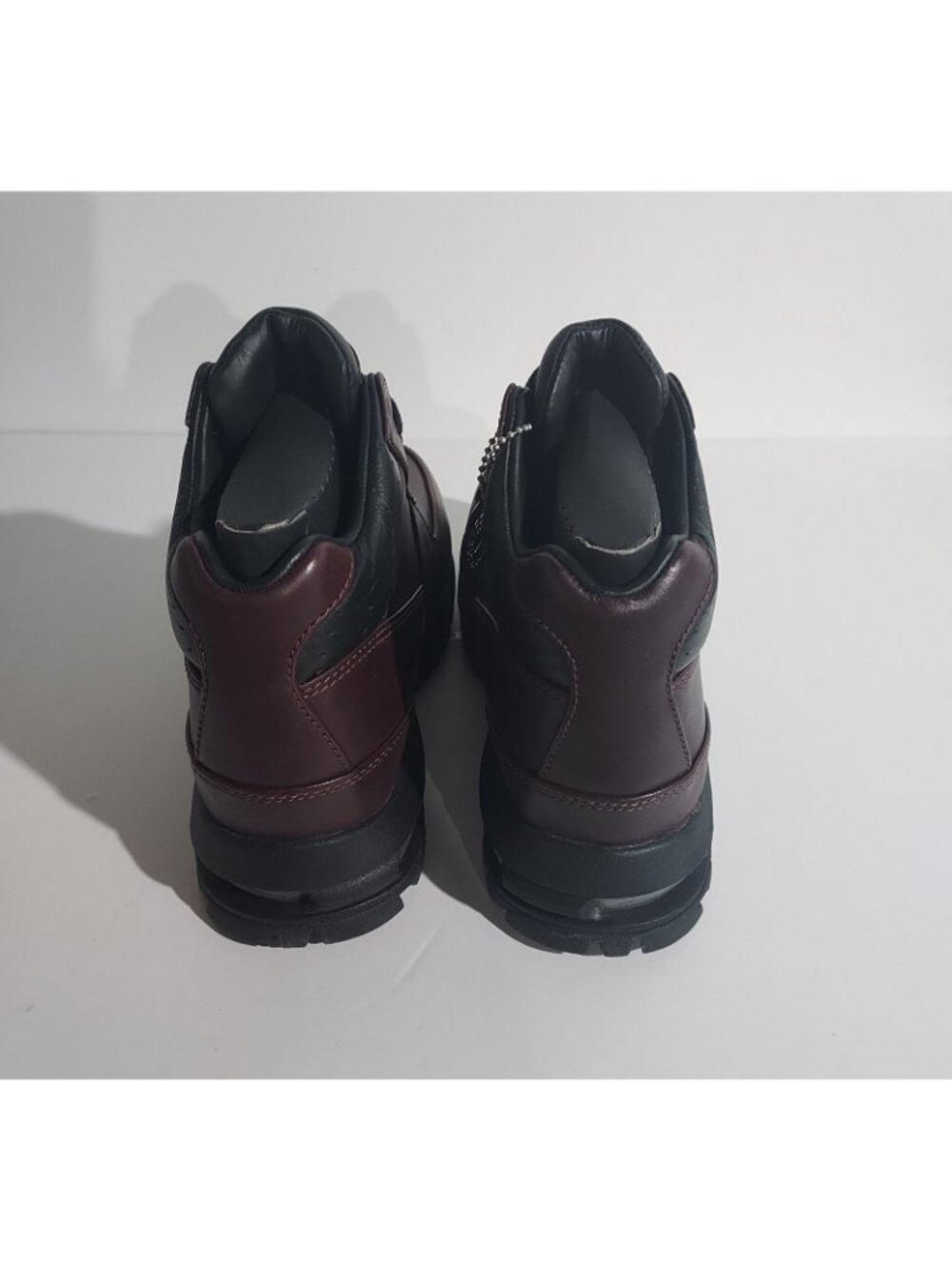 Nike Air Max Goadome Deep Burgundy Winter Leather Boots Size 8 NIB - Picture 6 of 10